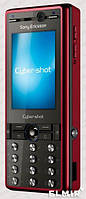 Мобильный кнопочный телефон Sony Ericsson К810i с хорошей фотокамерой, Bluetooth и USB красный