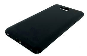 Чехол для Huawei Y5 2017 накладка бампер противоударный Soft Touch черный, фото 3