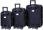 Набір валіз Bonro Style 3 штуки чорно-коричневий (10010317), фото 2