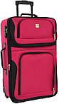 Набір валіз Bonro Best 2 шт і сумка вишневий (10080100), фото 5