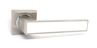 KEDR Дверна ручка NEW KEDR R08.810-AL-SN/CP-White