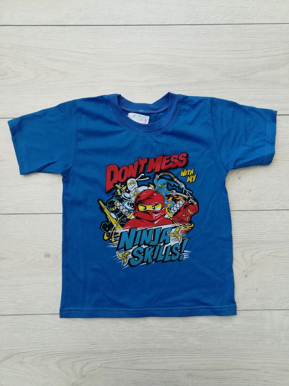 Футболка  "Ниндзяго" 98-104-110см, фото 1