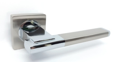 KEDR Дверна ручка NEW KEDR R08.142-AL-SN/CP