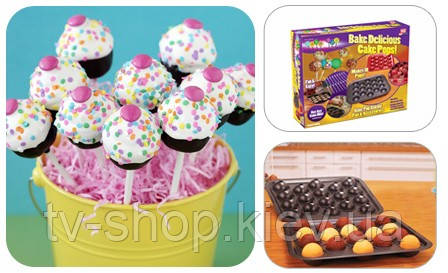 Форма для випікання кульок BAKE DELICIOUS CAKE POPS