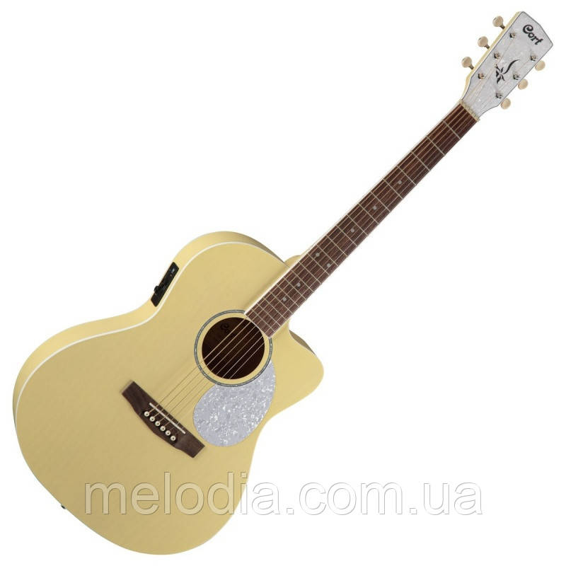 Електроакустична гітара CORT Jade Classic (Pastel Yellow Open Pore)
