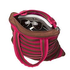 Сумка Zipit Premium Tote / Beach Fuchsia & Deep Brown (ZBN-1), фото 6