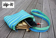 Сумка ZIPIT Premium Tote/Beach колір Turquise Blue&Spring Green бірюзовий, фото 2