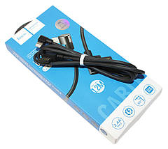 Кабель Lightning для iPhone, Hoco Long roam charging, 1.2 метра, U37, черный, фото 3