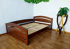 Підліткове ліжко кутове з масиву дерева від виробника "Марта Преміум" 140х200, колір на вибір