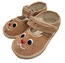 Дитячі пінетки (тапочки) для садка, чап чап котик 20-27рр, фото 2