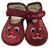 Дитячі пінетки (тапочки) для садка, чап чап котик 20-27рр, фото 3