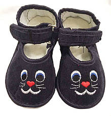 Дитячі пінетки (тапочки) для садка, чап чап котик 20-27рр, фото 4