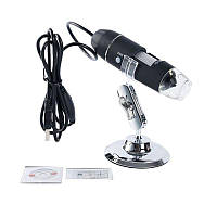 Цифровой USB микроскоп 1600 x 2 Мп, подсветка 8 LED