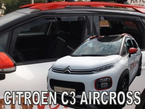 Дефлектори вікон (вітровики) CITROEN C3 AIRCROSS 2017--