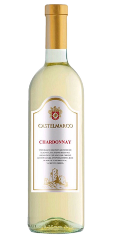 Вино біле сухе 0,75л. Chardonnay Castelmarco (Шардоне Кастелмарко), фото 2