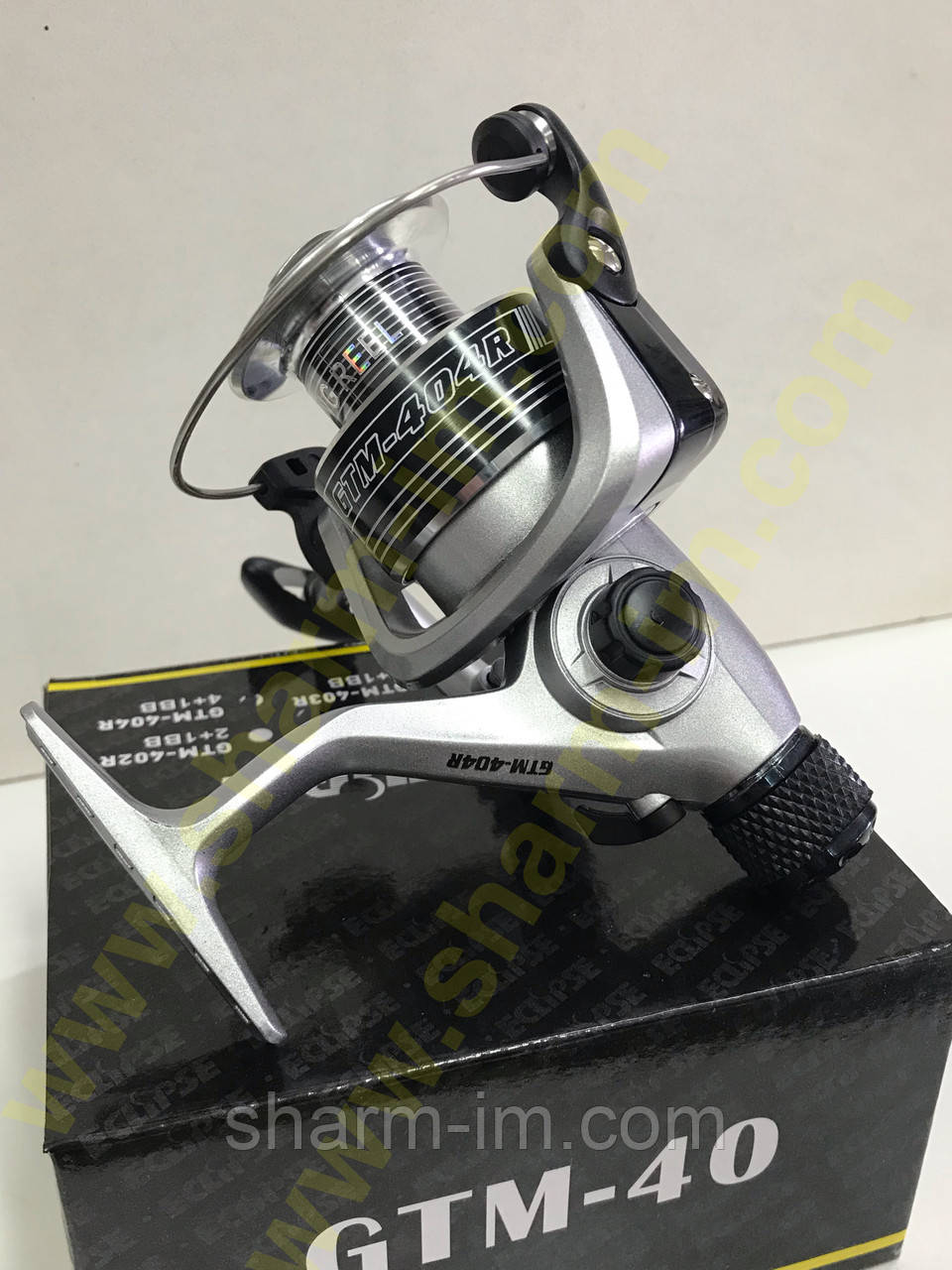 Котушка Eclipse GTM 400A (4+1) Алюмінієва шпуля + Ручка на кнопці