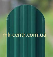 Штакетник 0,45мм Словак 115 мм двухсторонний глянец RAL6005 зелёный Евроштакетник штахетник штакеты