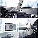 Тримач магнітний BASEUS Little Sun Magnetic Car Mount, чорний, фото 6
