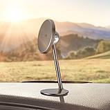 Тримач магнітний BASEUS Little Sun Magnetic Car Mount, чорний, фото 7