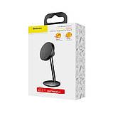 Тримач магнітний BASEUS Little Sun Magnetic Car Mount, чорний, фото 8