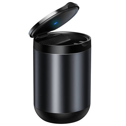 Попільничка для автомобіля BASEUS Premium Car Ashtray, сіра, фото 1