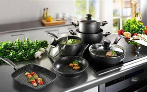КАСТРУЛІ, СКОВОРІДКИ КАЗАНКИ