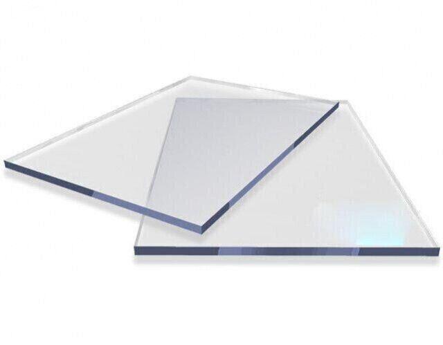 Шматки монолітний полікарбонат Polyplast 4 мм 500х500 мм Прозорий (Оргскло) daymart