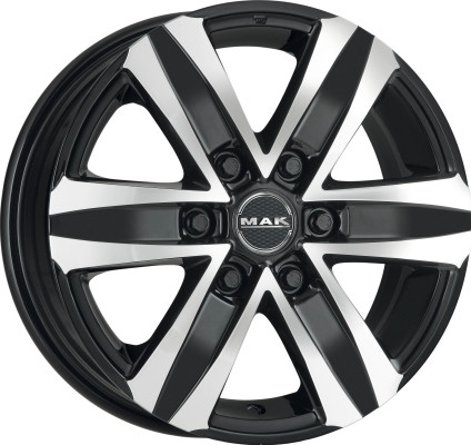 Диски MAK Stone 6 8,5x20 6x114,3 ET45 dia66,1 (BM) (литой)