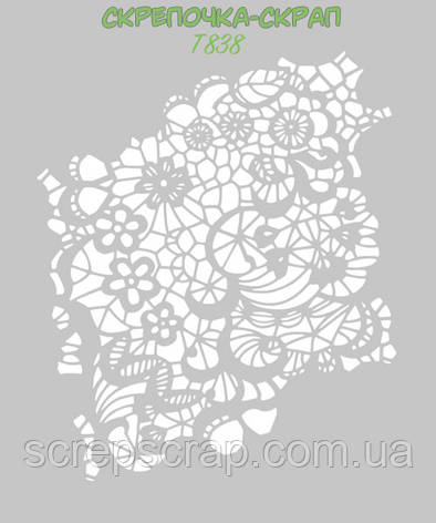 Трафарет мереживо, фото 1