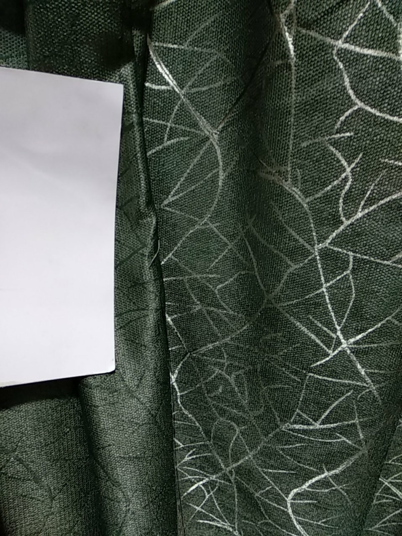 Порт'єрна тканина, блекаут зелений