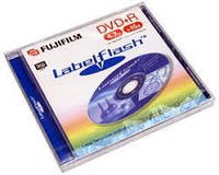 Диски LabelFlach FujiFILM DVD+R 4.7 GB 16 X