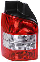 Ліхтар задній для Volkswagen T5 '03-09 правий (DEPO) 2 двері, червоно-білий