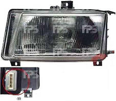 Фара передня для Volkswagen Caddy '95-04 права (FPS) механічна/під електрокоректор