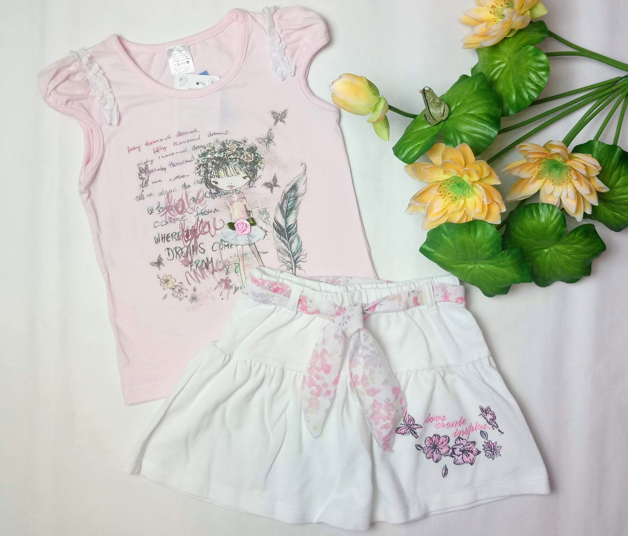 Комплект для дівчинки "Акварель" Garden Baby 40108-16