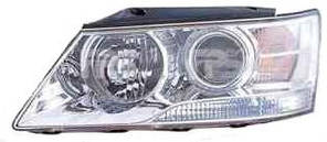 Фара передня для Hyundai Sonata '05-07 права (DEPO) механічна