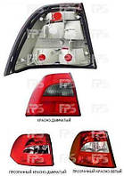 Ліхтар задній для Opel Vectra B седан/хетчбек '99-02 правий (DEPO) червоно-димчастий, прозорий