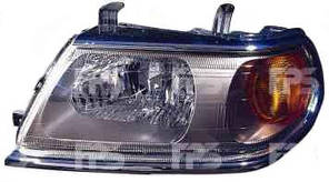 Фара передня для Mitsubishi Pajero Sport '00-08 Sport права (DEPO) під електрокоректор