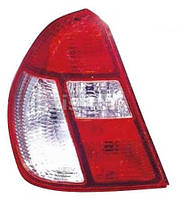 Ліхтар задній для Renault Clio Symbol '01-05 правий (DEPO) червоно-білий