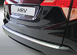 Пластикова захисна накладка на задній бампер для Honda HR-V II 2015+, фото 2