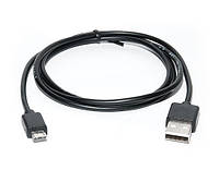 Кабель REAL-EL USB 2.0 Pro AM-microUSB type B 0.6m черный