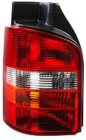 Ліхтар задній для Volkswagen T5 '03-09 лівий (DEPO) 2 двері, червоно-жовтий