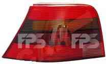 Ліхтар задній для Volkswagen Golf IV хетчбек '97-03 правий (FPS) червоно-димчастий