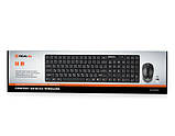 Клавіатура + мишка REAL-EL Comfort 9010 Kit Wireless беспровідні, фото 2