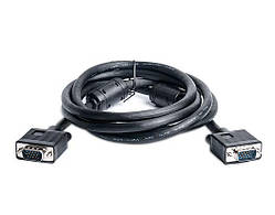 Кабель REAL-EL VGA HD15M-VGA HD15M Pro 1.8m black