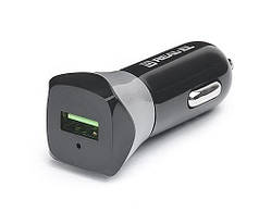 Зарядний пристрій REAL-EL CA-30 USB автомобільний Quick Charge 3