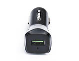 Зарядний пристрій REAL-EL CA-30 USB автомобільний Quick Charge 3, фото 3