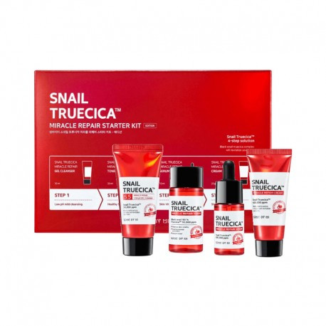 Набір мініатюр з равликовим муцином Some By Mi Snail Truecica Miracle Repair Starter Kit 4 од