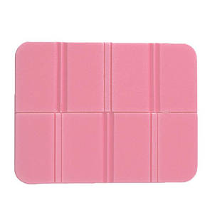 Килимок-сидушка кемпінговий складаний для сидіння Wwago рожевий