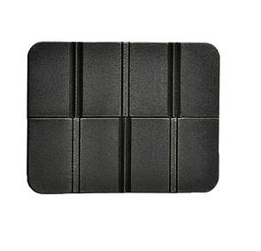 Килимок сидушка кемпінговий складаний для сидіння Wwago чорний