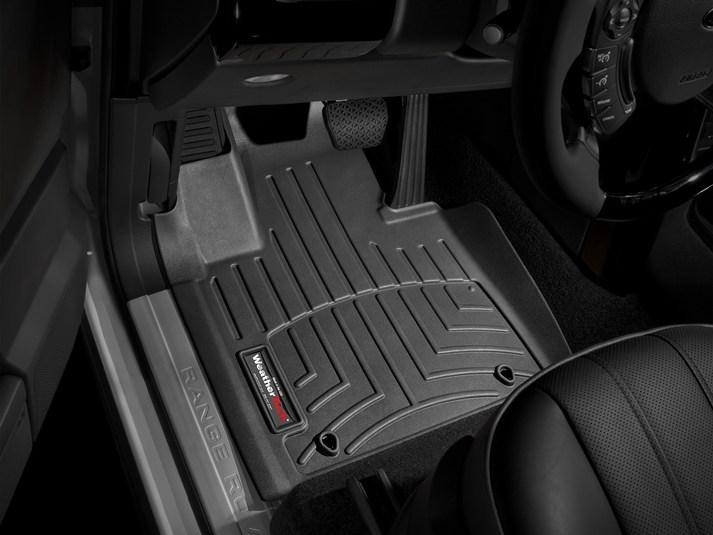 Килими гумові WeatherTech Range Rover 2011-2012 передні чорні